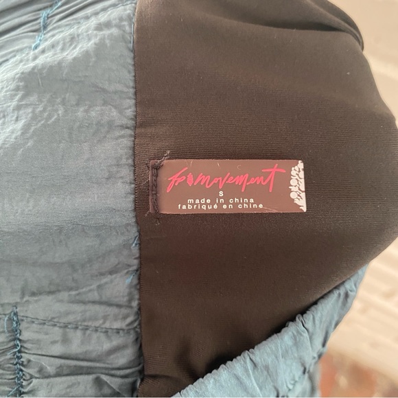 FP Movement by Free People  - The Way Home Shorts (blue/green) Small - Picture 3 of 5